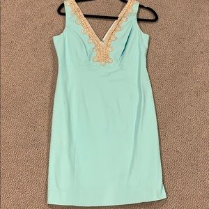 Baby Blue Lilly Pulitzer Shift Dress